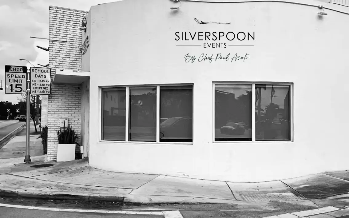 Silver Spoon Events building today, on the same Miami corner