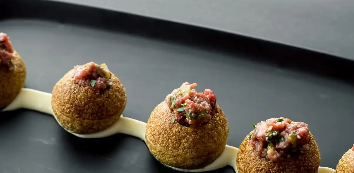 Arancini & Beef Tartare — Silver Spoon Events by Chef Paul Aceto