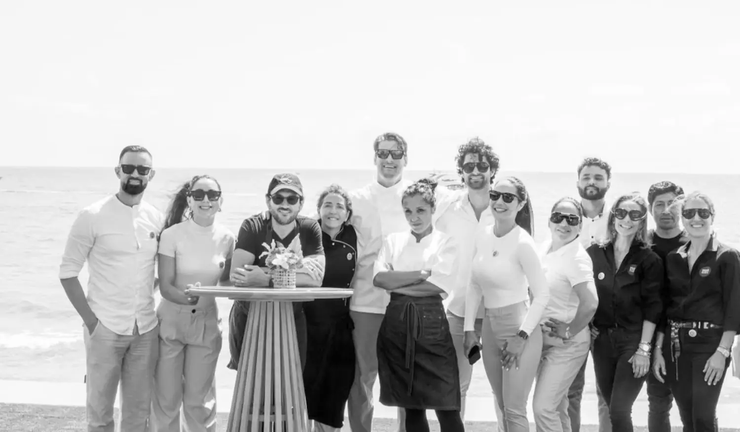 The Silver Spoon Events team by the water