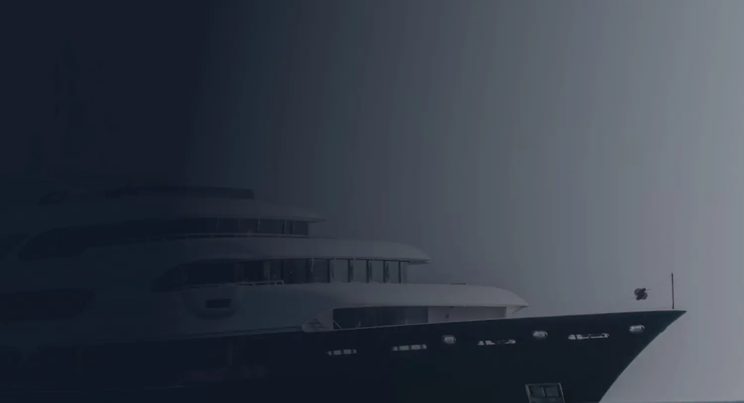 Superyacht at sea — private yacht dining by Silver Spoon Events